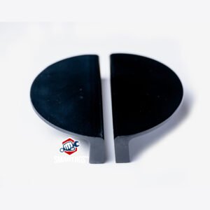 Half Moon Semi circle Cabinetry Handles (Black)